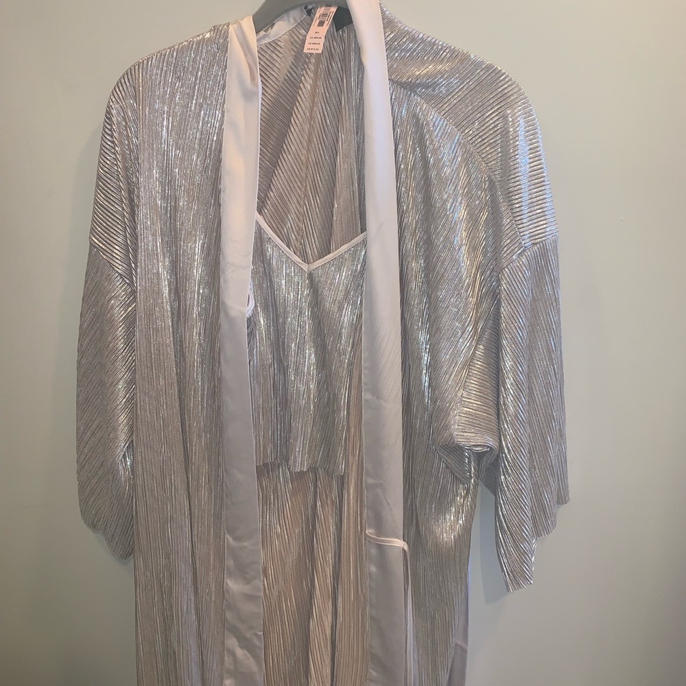 Victoria Secret Shimmery robe with top